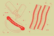 BBQ Food Vector Illustrations, a Food Illustration by TheFoodAtlas (Thumbnail 8 of 17)