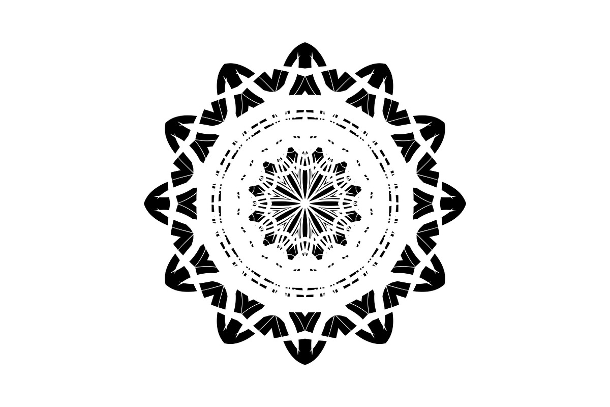 Premium Mandala Illustration Pack, a Decorative Illustration by NJ Himel (Photo 78 of 101)