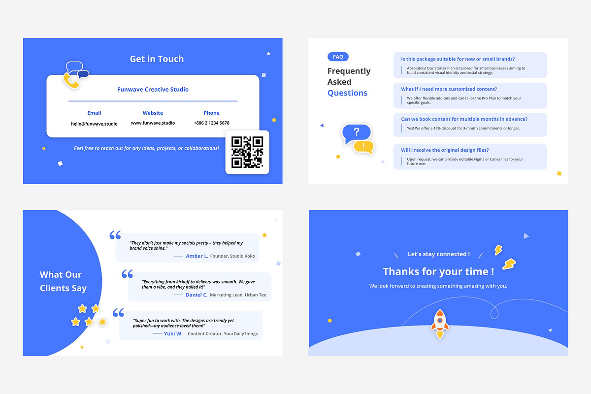 Fun Style Google Slides Template, a Presentation Template by murmur Design (Photo 5 of 5)