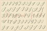MONOGRAMS BUNDLE A to Z, a Script Font by AMINMARIO (Thumbnail 16 of 37)
