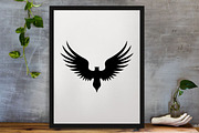 Wings Silhouette SVG, an Animal Illustration by newminddesign (Thumbnail 3 of 3)