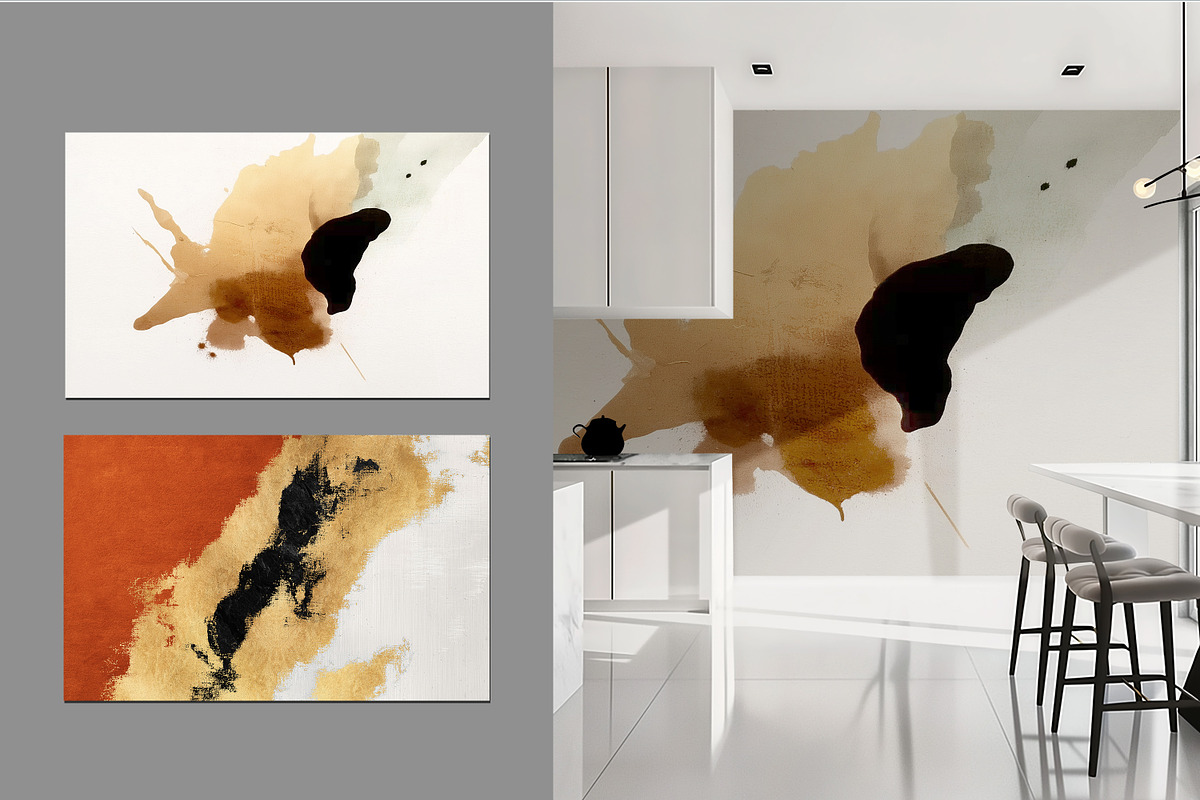 Abstract Combination Art Wallpaper, a Decorative Illustration by fei long (Photo 8 of 10)