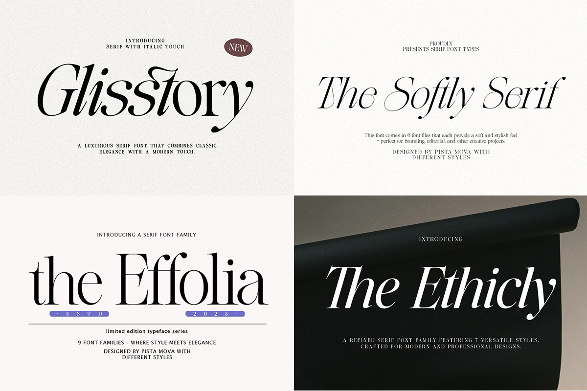 Spadore | 6 Font Files, a Serif Font by Pista Mova (Photo 19 of 19)
