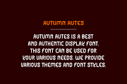 Autumn Autes - Tropical Font, a Sans Serif Font by Iqsiart Studio (Thumbnail 4 of 6)