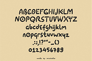 Cute Monster - Cute Handwritten Font, a Handwritten Font by Iniistudio (Thumbnail 7 of 7)