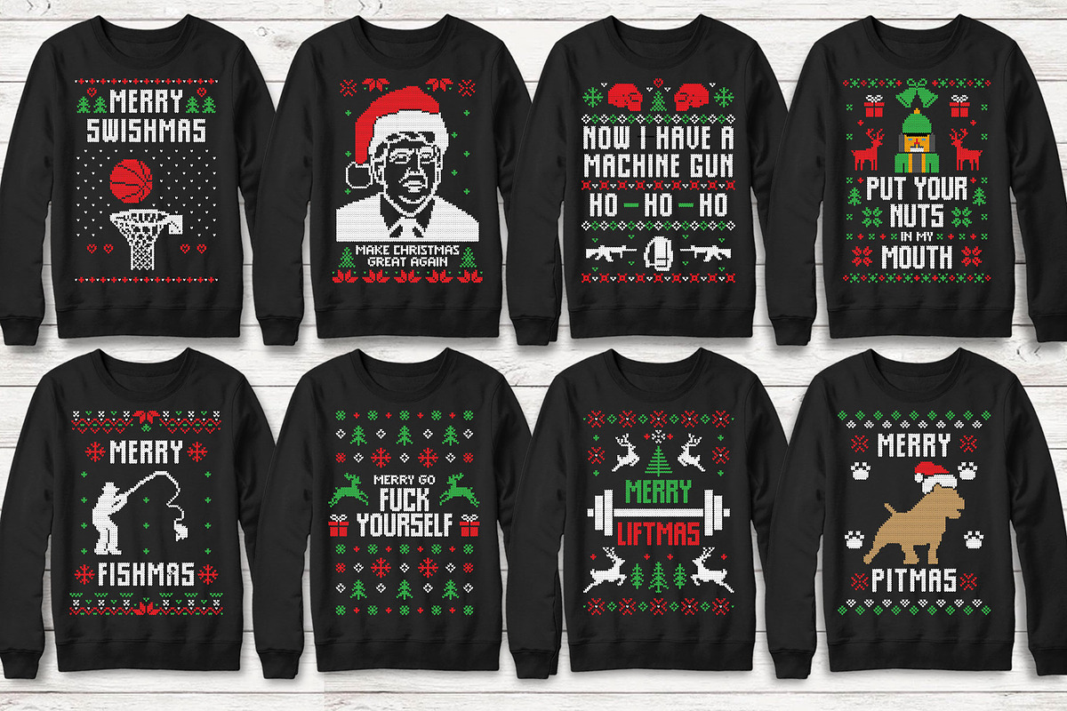 100+ Ugly Christmas Designs, an Illustration by beetlepixels (Photo 11 of 15)