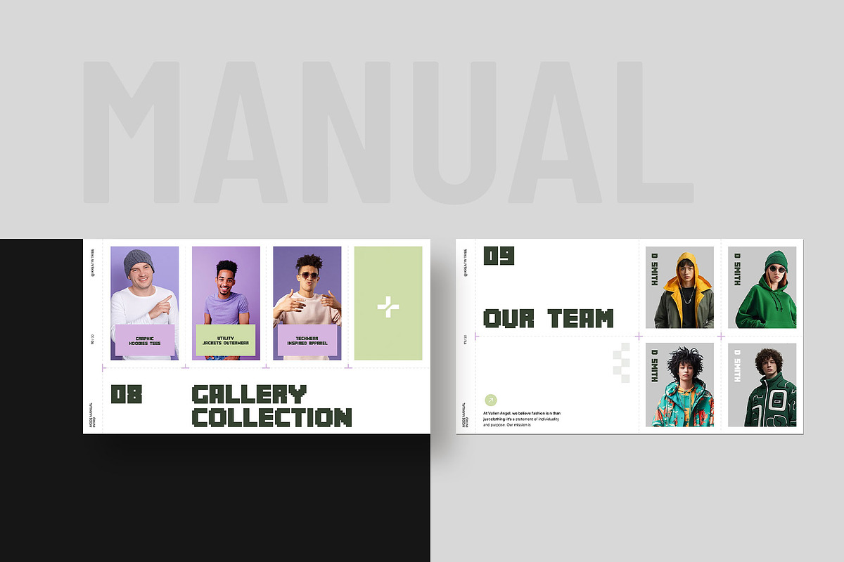 Mode Manual Fashion Deck, a Presentation Template by KreateTribe (Photo 6 of 9)