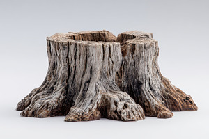 Weathered Tree Stump Nature Texture, a Background Photo by Pixeness Studio