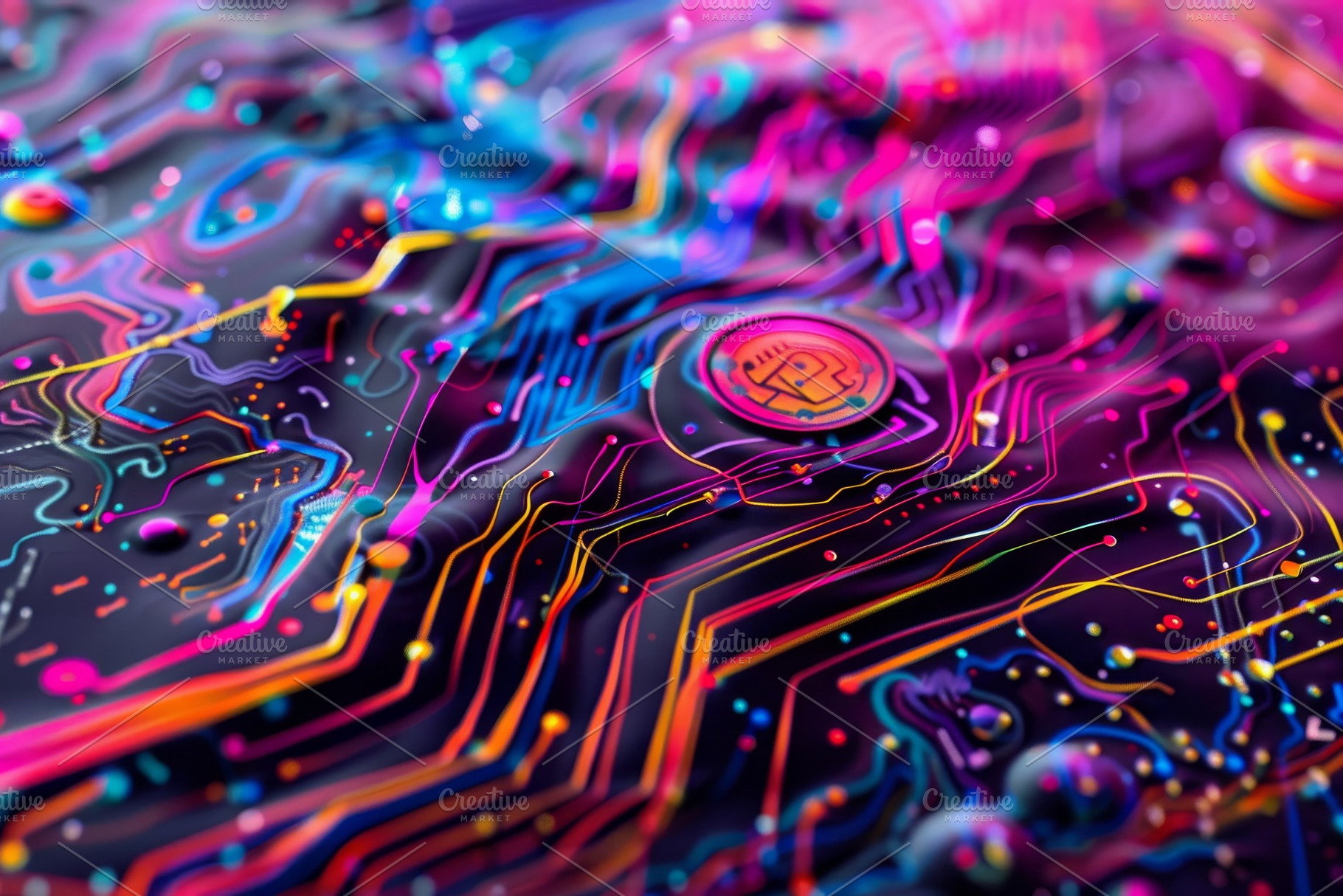 Detailed view of a computer circuit, a Photo by Iftikhar Alam
