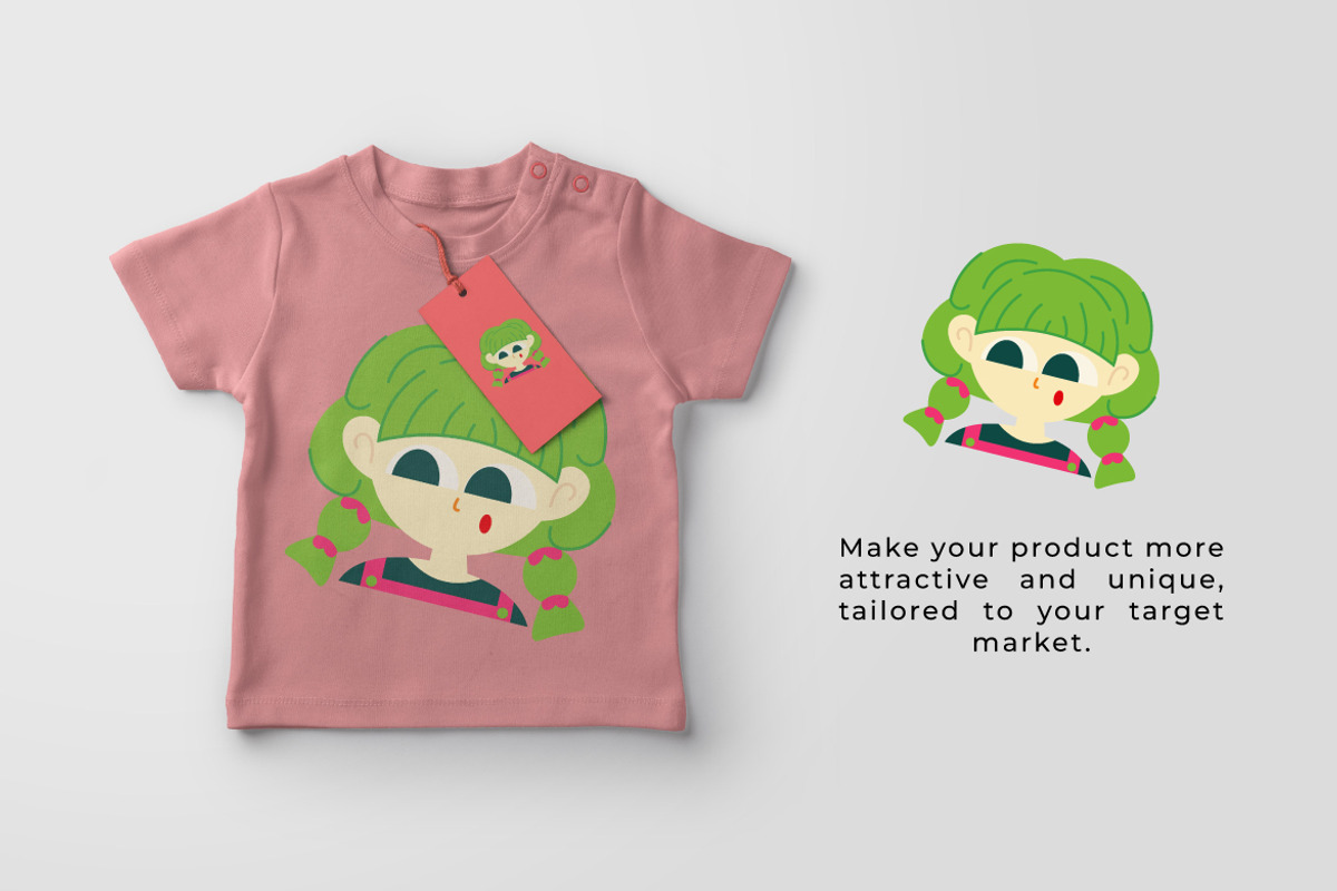 Playful Cartoon Faces, an Object Graphic by Bewalrus Studio (Photo 4 of 4)