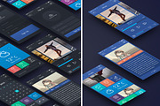 UI Mobile APP, an UI Kit Template by Alireza Farzad (Thumbnail 3 of 6)