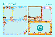 Thai Kids Songkran Splash Digital, a Seasonal Illustration by CreativeValuation (Thumbnail 4 of 11)