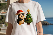 Winter Penguin Christmas Penguin Bun, an Illustration by SVGArt (Thumbnail 6 of 8)