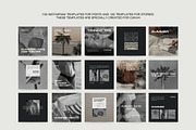 1000 Aesthetic Instagram Templates, a Social Media Template by Instprofi | Studio Estimo (Thumbnail 7 of 42)