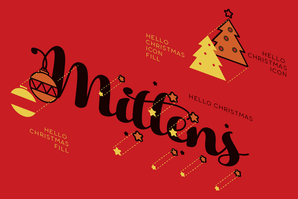 Hello Christmas + icon set preview 5