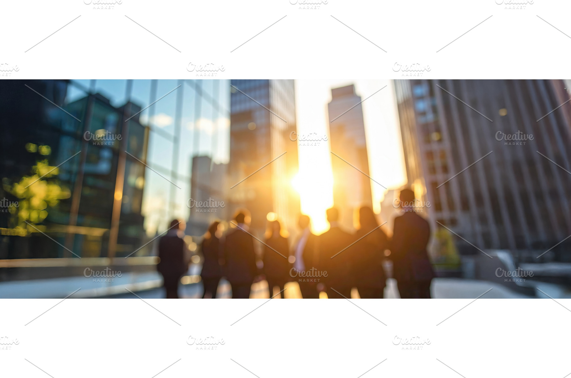 Businesspeople walking through a, a Business Photo by Igor Tichonow