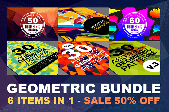Sale Huge Geometric Bundle