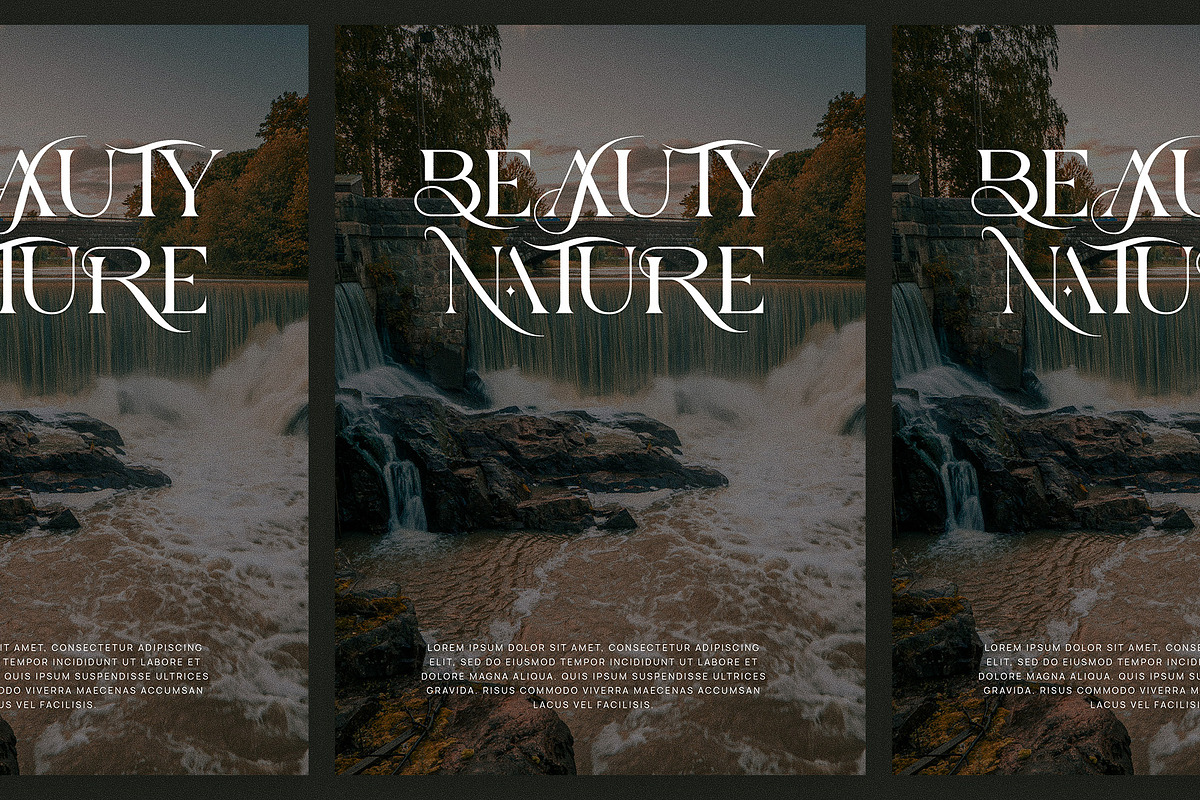 Amihera Serif Font Typeface, a Serif Font by Perfectype (Photo 3 of 6)