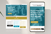 Finance Sales Page, a Landing Page Template by Creatif Foundry (Thumbnail 5 of 7)