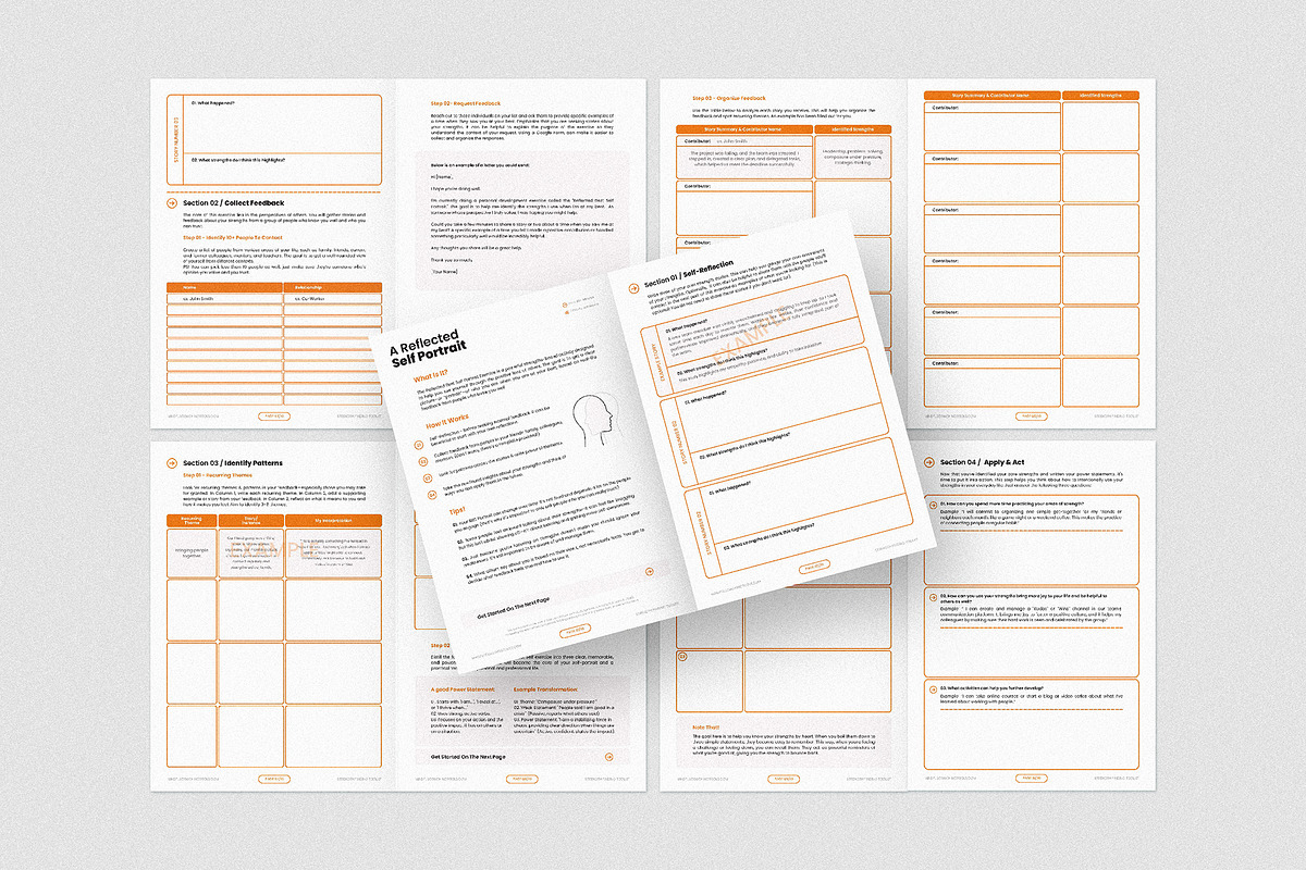 Strengths Discovery Workbook, a Templates & Theme by AndrewPixel (Photo 3 of 9)