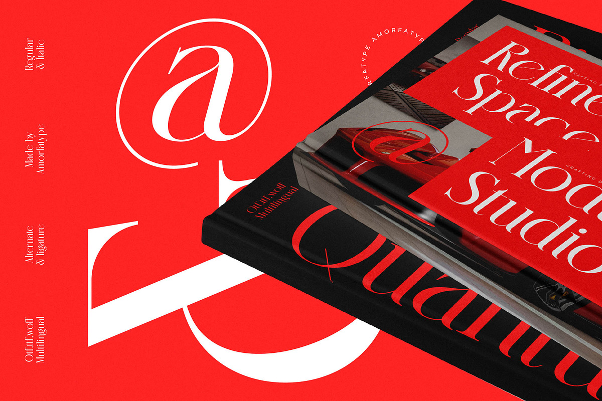 Bumteg A Modern Serif Font, a Serif Font by AmorfaType (Photo 3 of 11)