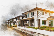 Exterior Watercolor Effect Bundle, an Action Add-On by MRI STUDIO (Thumbnail 10 of 24)