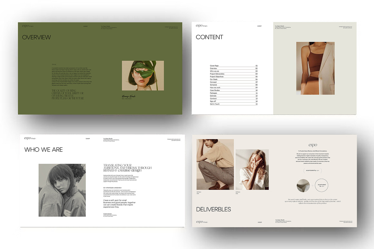 Expo | Brand Proposal, a Presentation Template by creathrivestudio (Photo 8 of 12)