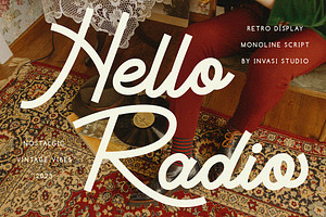 Hello Radio - Vintage Monoline Scrip