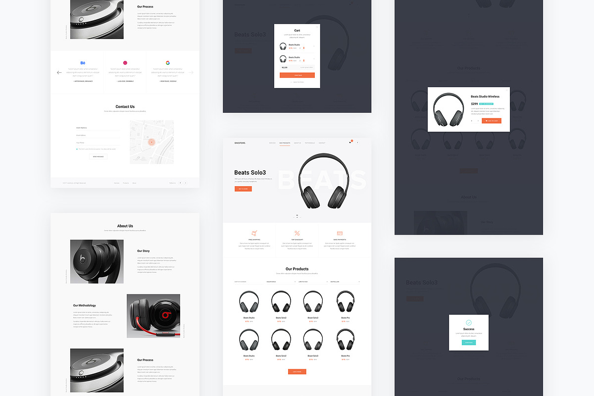 Onestore — Store HTML Template, a HTML Template by artemmashirov (Photo 3 of 3)