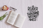 Books Lettering Quotes, a Decorative Illustration by Artlana (Thumbnail 3 of 3)