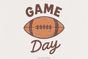Game Day PNG, Football Digital, an Illustration by SharpMarketplace