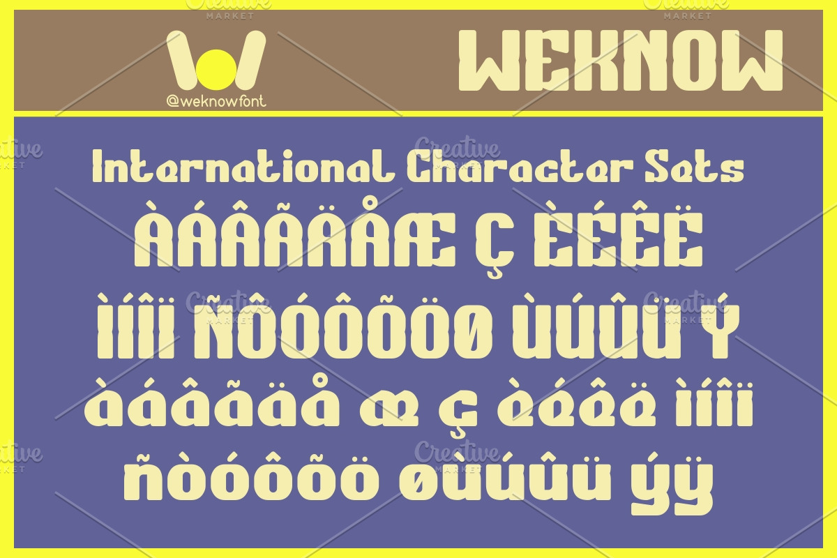 Vintage Carnival font, a Font by weknow (Photo 8 of 8)