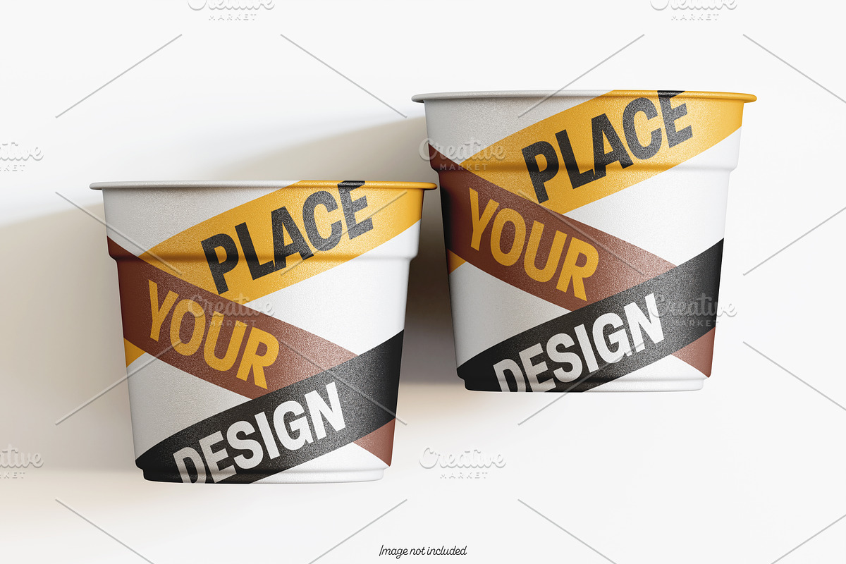 Realistic Cup ice cream mockup V2, a Cups & Container Mockup by Ambo Ampeng (Photo 5 of 26)