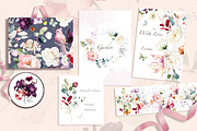 Watercolor tropical flowers, a Decorative Illustration by Lisima (Thumbnail 2 of 11)