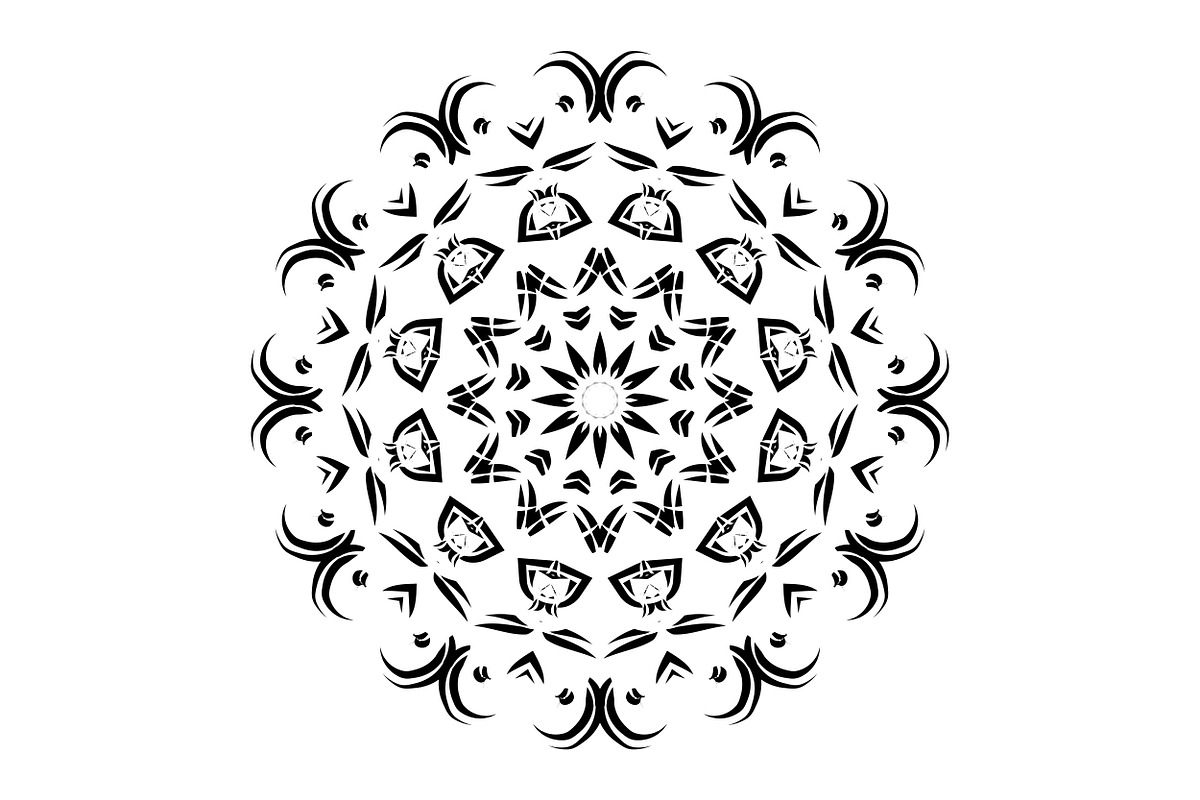 Spiritual Mandala Artwork Bundle, a Decorative Illustration by NJ Himel (Photo 51 of 104)