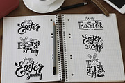 Happy Easter set of illustrations, a Decorative Illustration by DruZhi Art (Thumbnail 4 of 4)