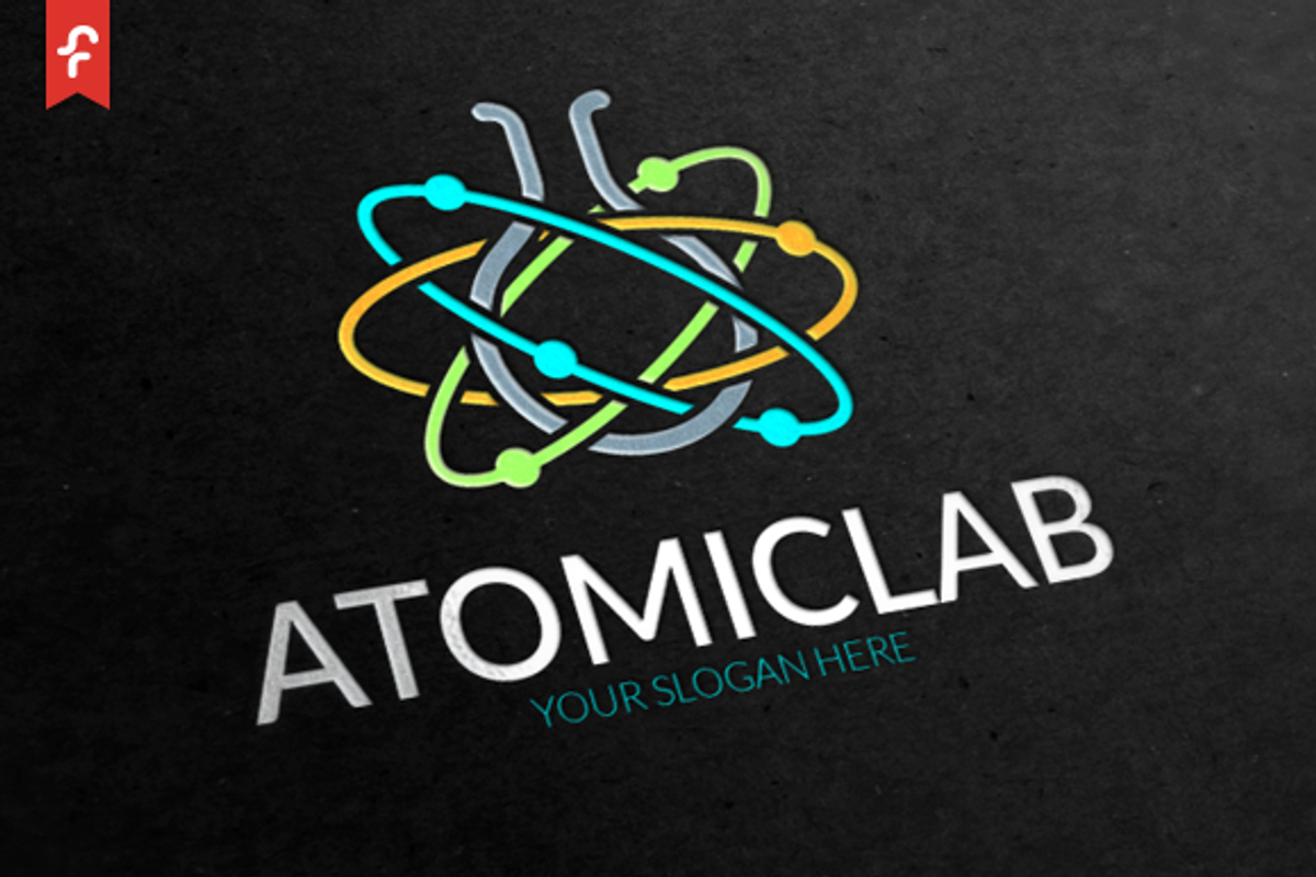 Atomic Lab Logo, a Branding & Logo Template by ft.studio