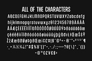 CS Brock – Condensed Font, a Sans Serif Font by Craft Supply Co. (Thumbnail 8 of 8)