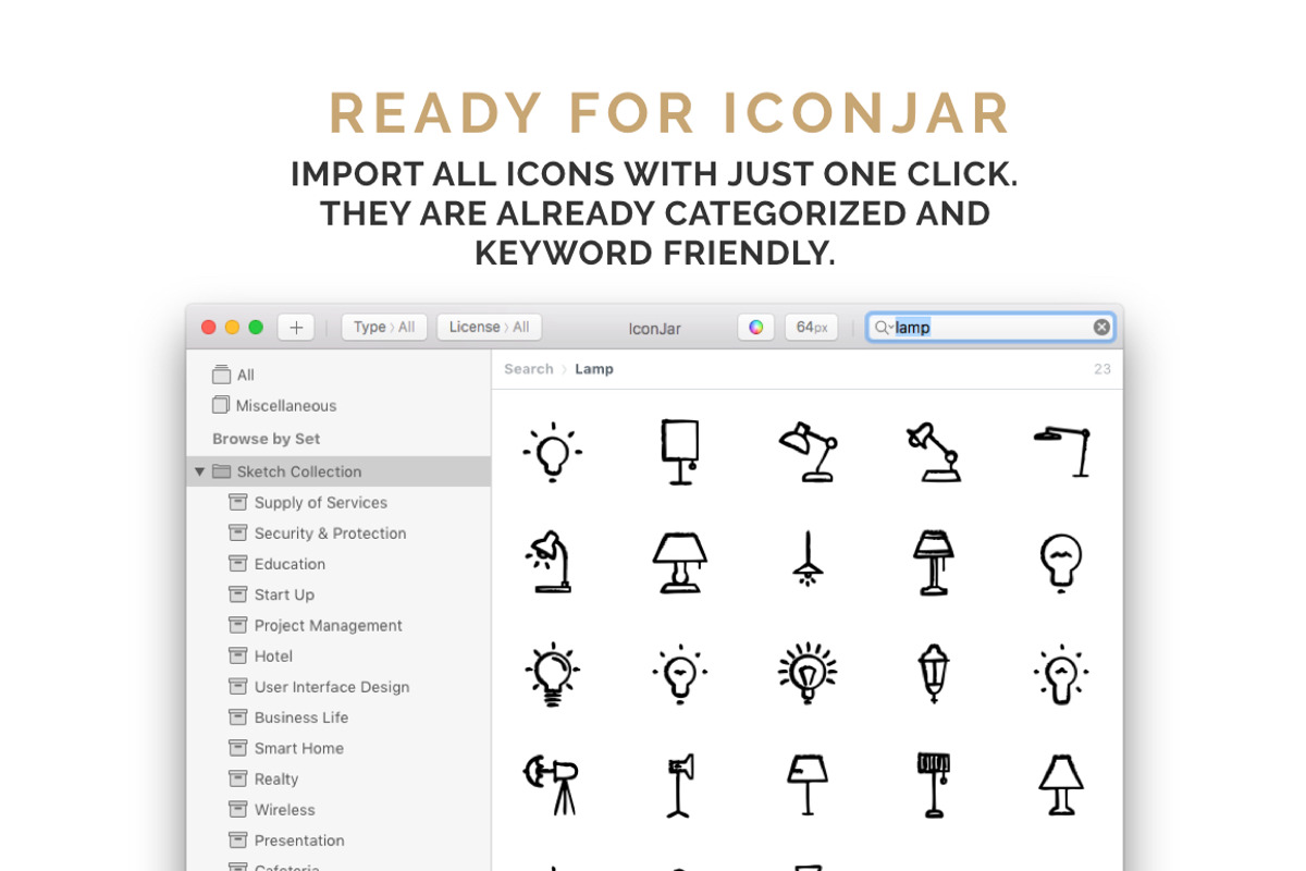 ENTIRE SKETCH ICON COLLECTION: 2595+, an Outline Icon by IconUncle (Photo 4 of 8)