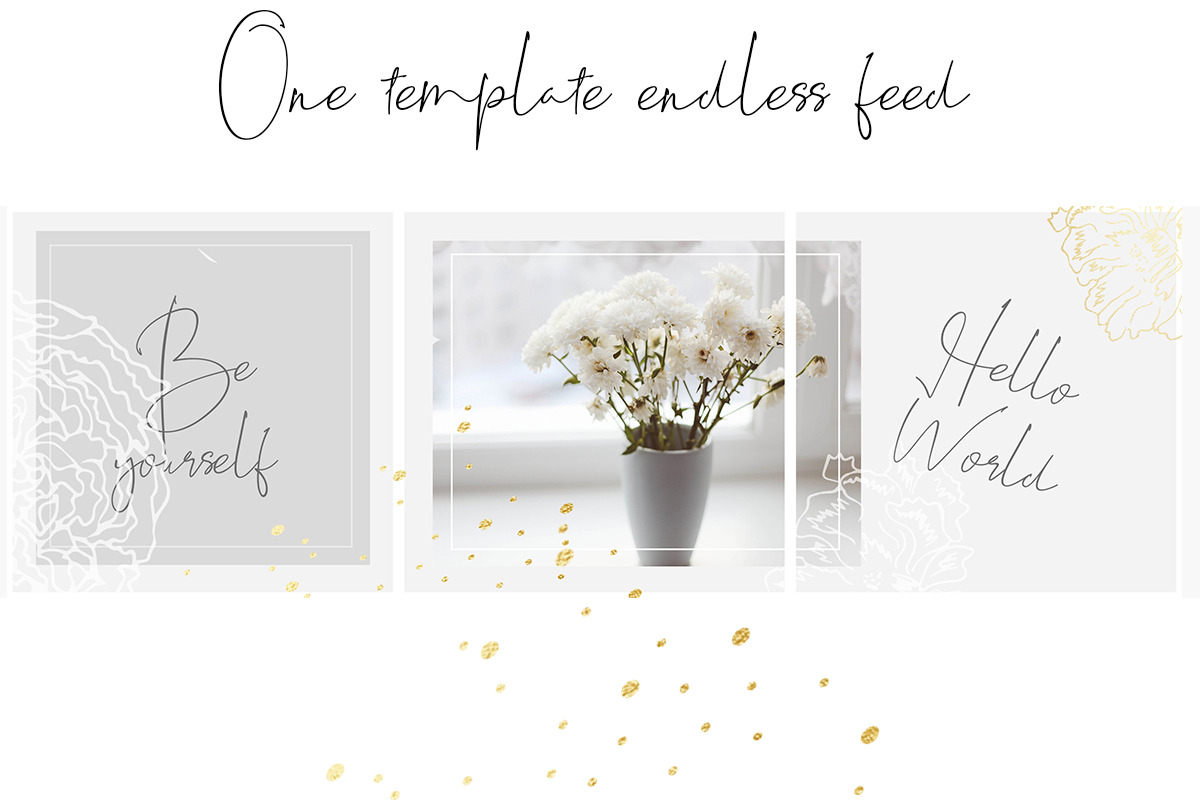 Instagram Post Template Clear, a Templates & Theme by Bumblebee (Photo 5 of 6)