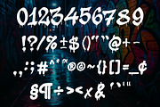 Dripping Graffiti Font, a Script Font by Art StoreID (Thumbnail 3 of 12)