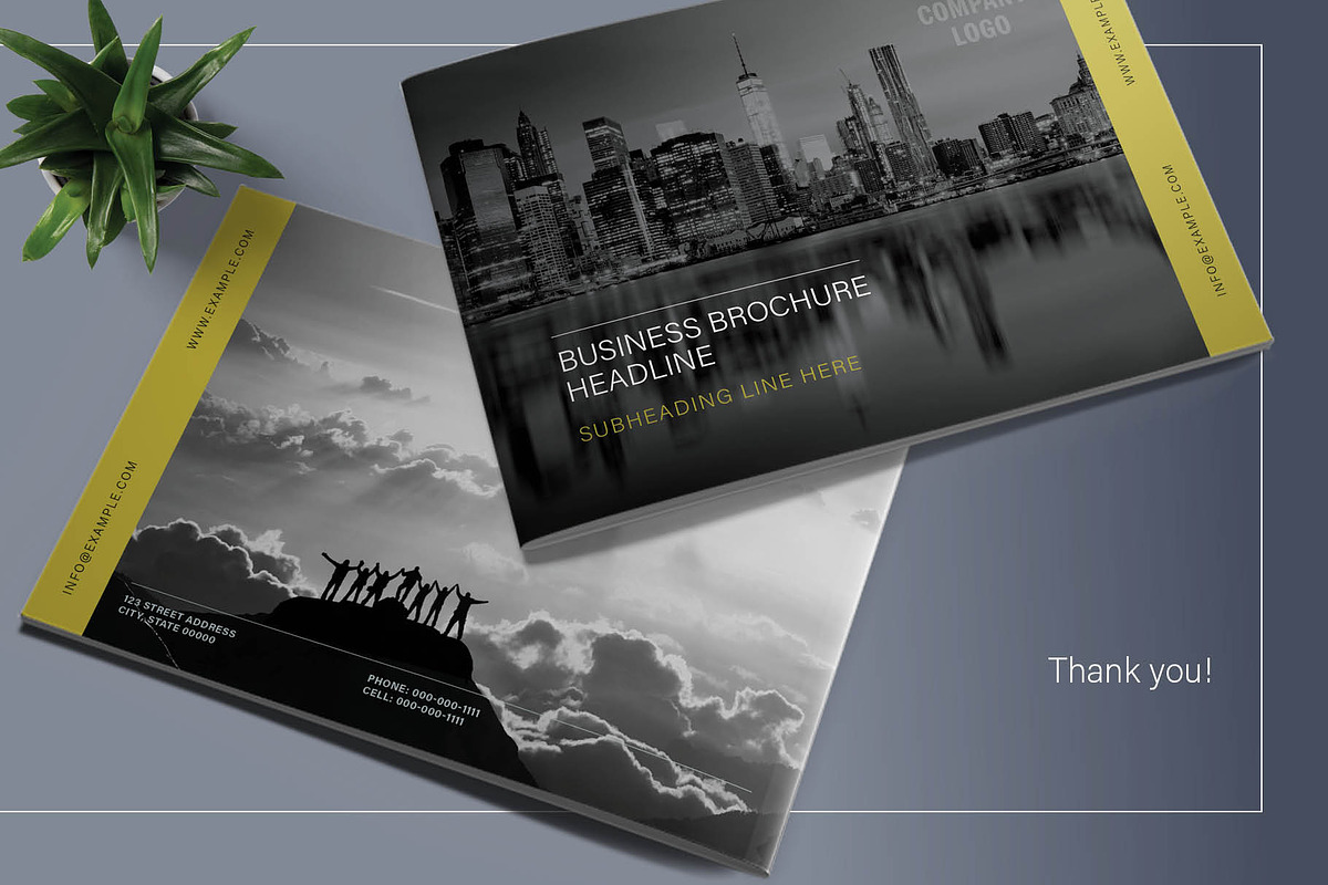 Business Brochure InDesign Template, a Brochure Template by R-studio (Photo 9 of 9)