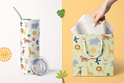 Wild Birthday Party Animals, an Animal Illustration by Petit Citizen Design (Thumbnail 7 of 8)