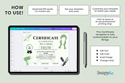 Hair Stylist Gift Certificate Canva, a Card Template by Snapybiz (Thumbnail 9 of 10)