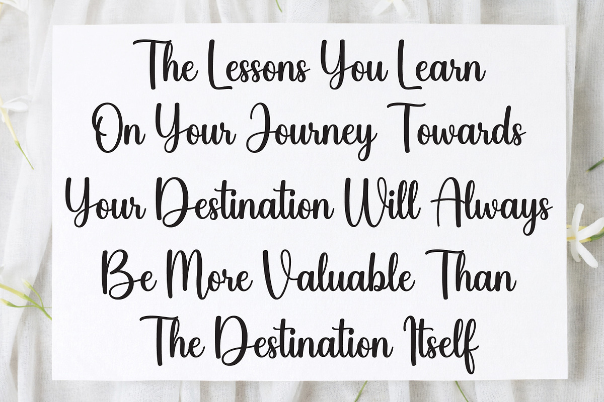 Honesty, a Handwritten Font by Aura Typeface (Photo 7 of 10)