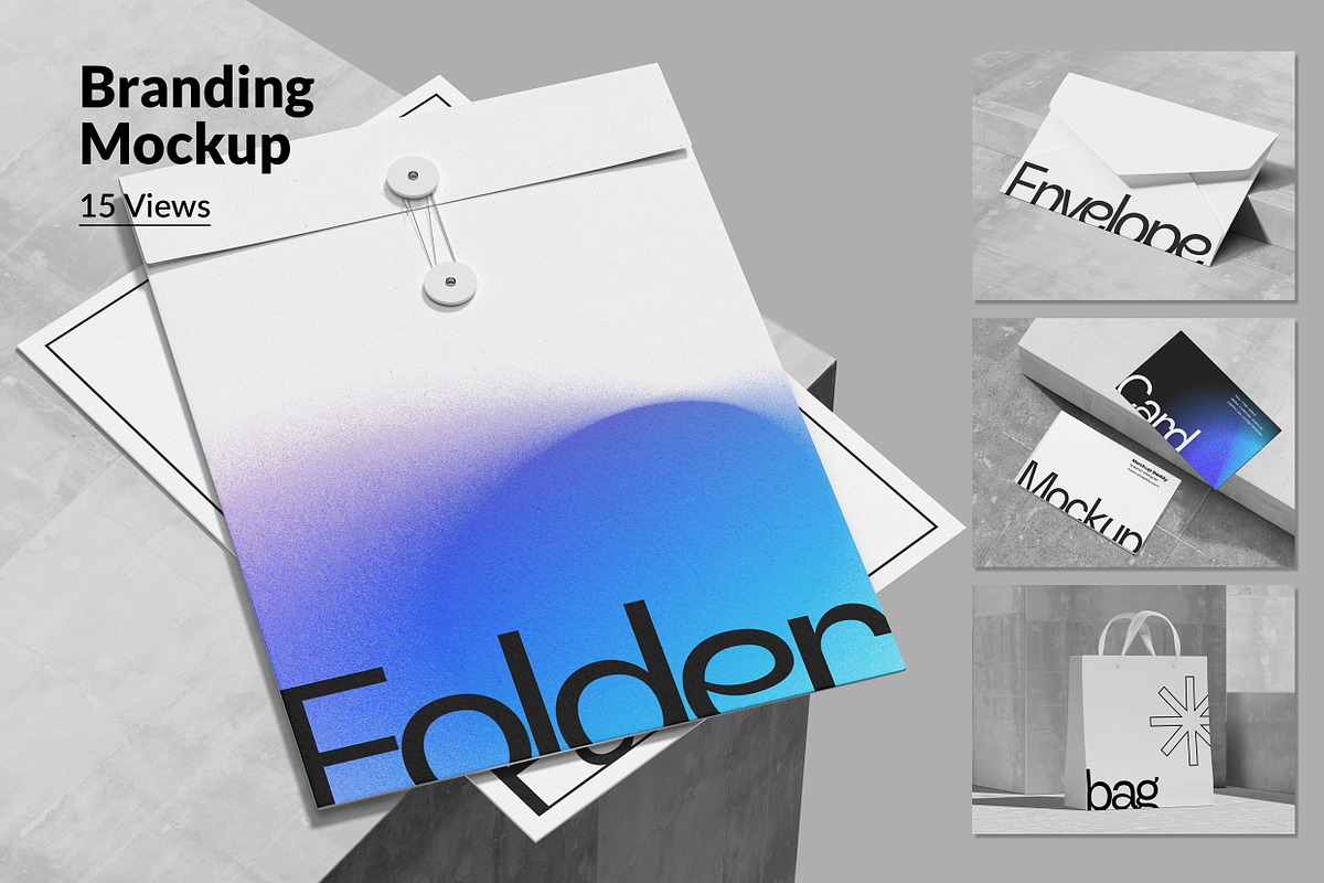 Stationery Brand Identity Mockup, a Product Mockup by Mockupdaddy (Photo 1 of 22)
