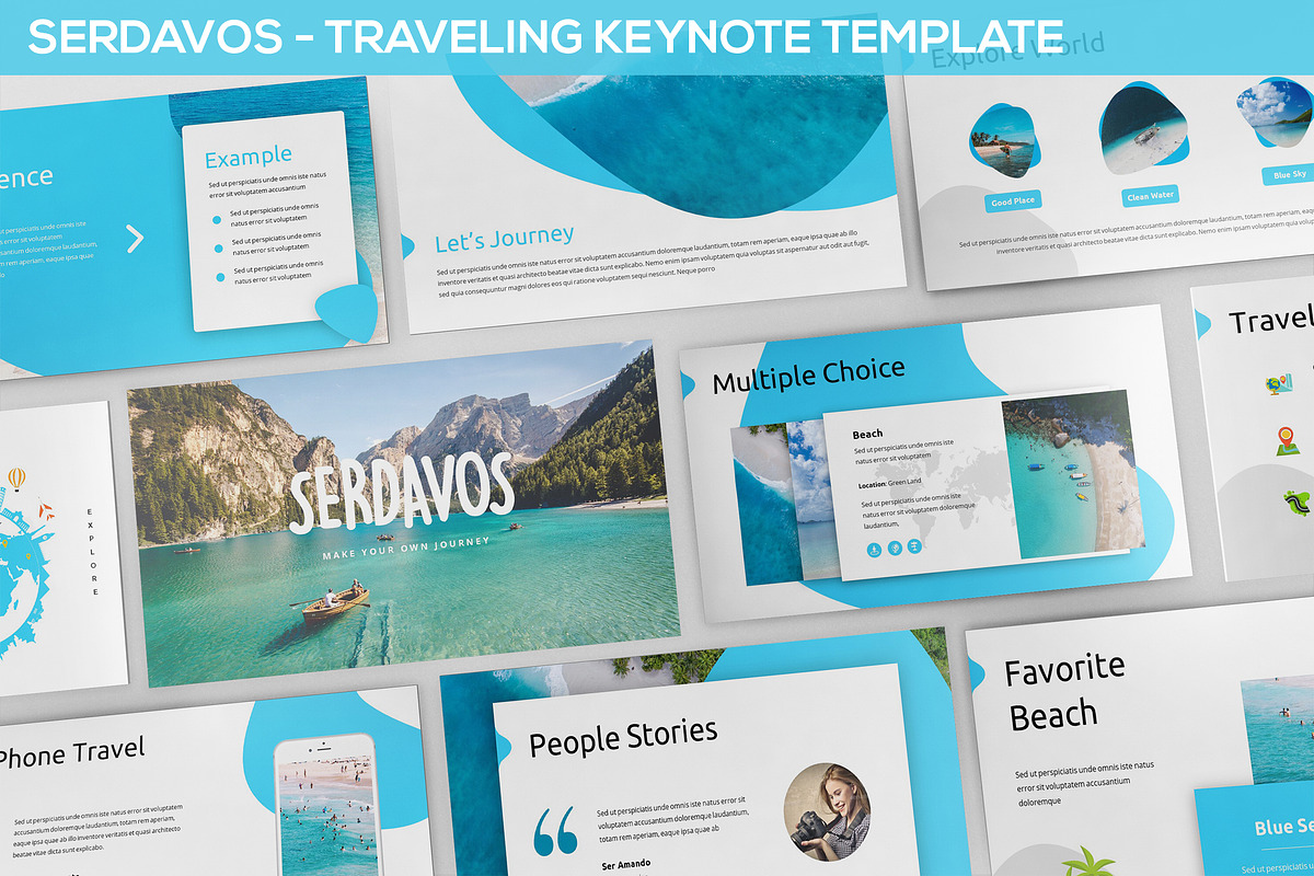 Serdavos - Traveling Keynote Templat, a Presentation Template by SlideFactory (Photo 1 of 2)