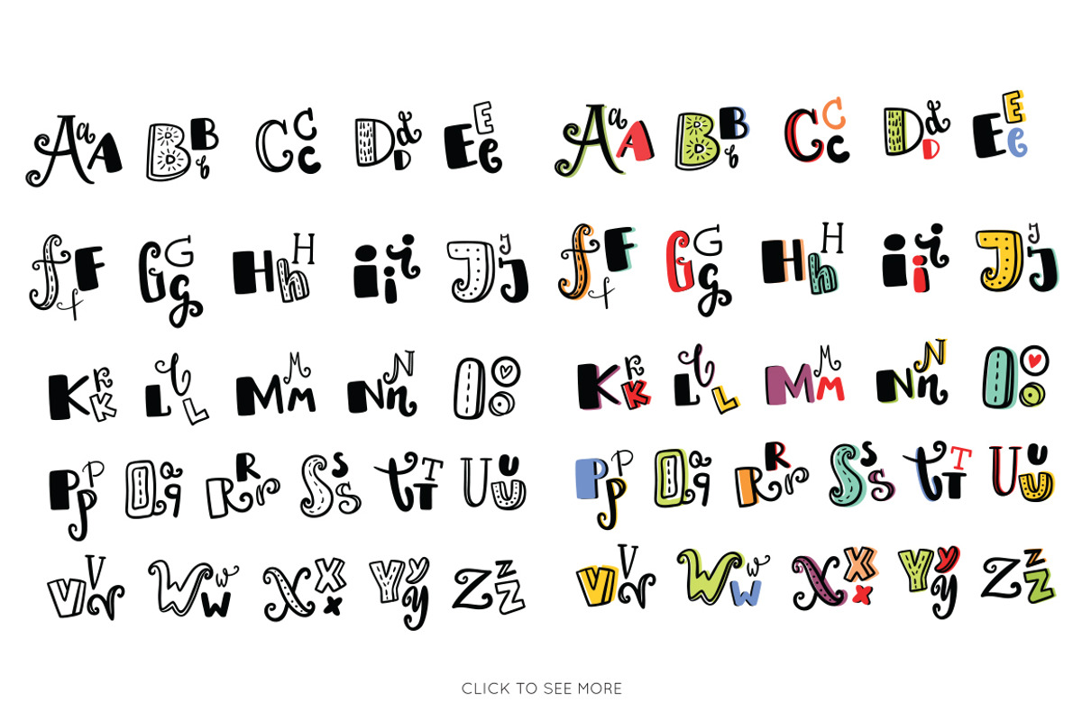 Back to school alphabet & icon, an Icon by Magic & Dreams (Photo 2 of 3)