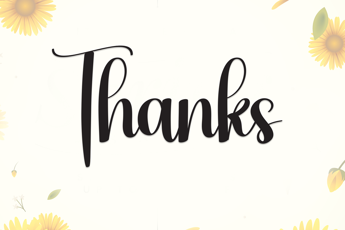 Hey Sunflower | Script Font, a Handwritten Font by Scratchones (Photo 9 of 9)