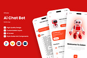 Zaion - Ai Chatbot Mobile App, an App Template by twinstd (Thumbnail 1 of 5)
